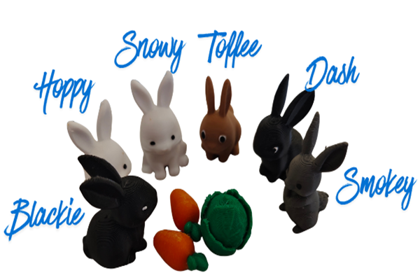 Bunnies loose with names
