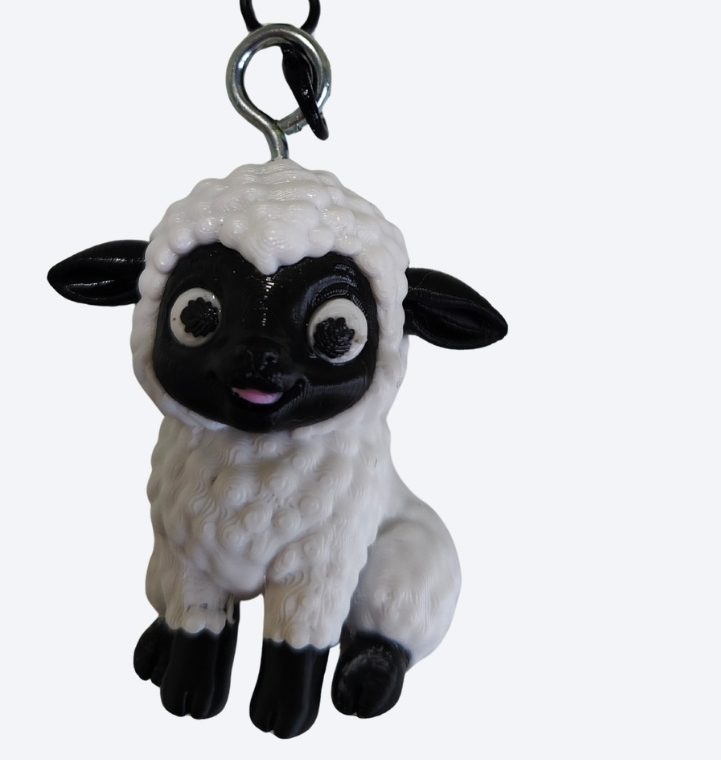 Sheep keyring